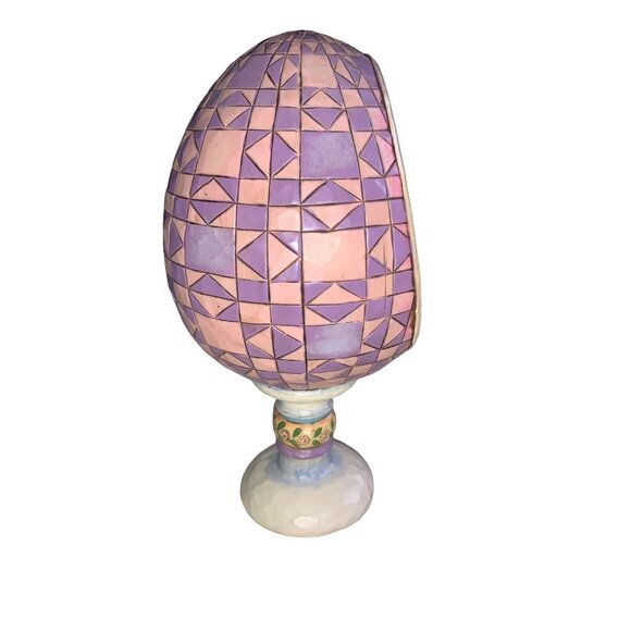 Jim Shore Heartwood Creek Small Town Big Blessing Egg Figurine 4007545 - Picture 6 of 13